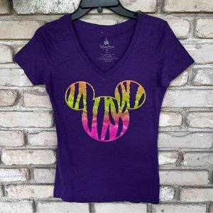Disney Mickey Mouse purple shirt